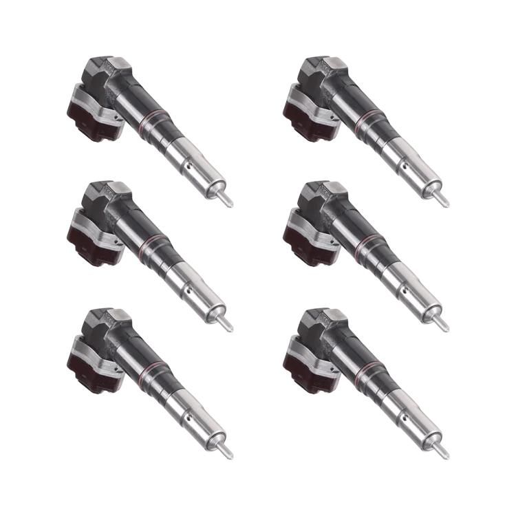 Tamerx Fuel Injector for Caterpillar 3412, 3408 engines, OEM 10R1265 Set of 6, high-quality performance.