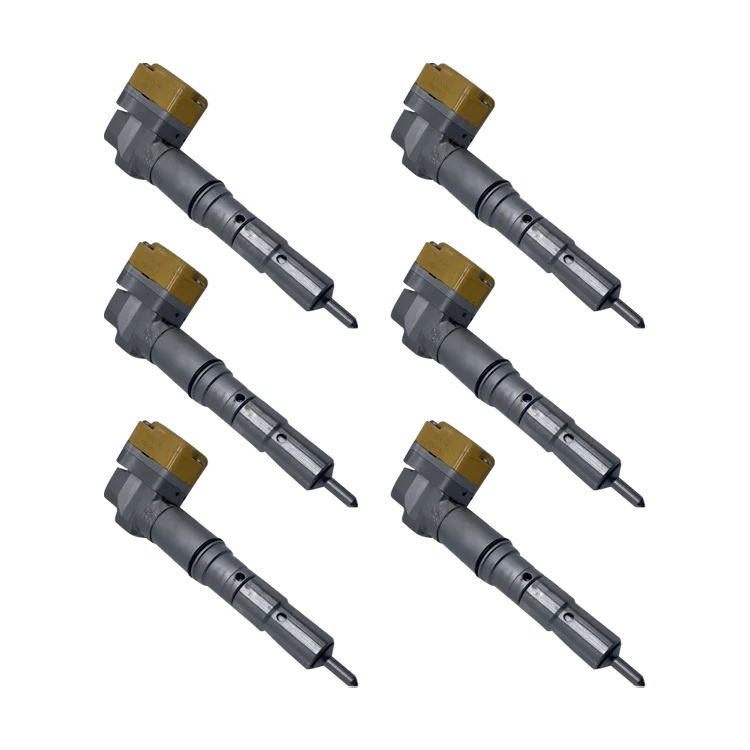 Tamerx Fuel Injector for Caterpillar 3412, 3408 engines, OEM 10R1267 Set of 6, high-quality performance.
