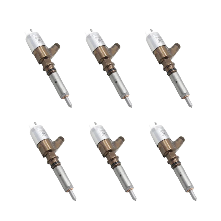 Tamerx Fuel Injector for Caterpillar C6.6 engines, OEM 10R7674 Set of 6, high-quality performance.