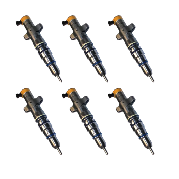 TamerX Fuel Injector for Caterpillar C7 engines, OEM 10R4763 (Set of 6), for 2004-2009 models, high-quality performance.