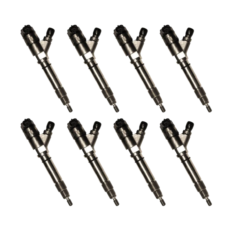 Tamerx Fuel Injector Set (8) for Chevrolet GMC Duramax LMM, OEM 97780360, for 2008-2010 models, high-quality performance.