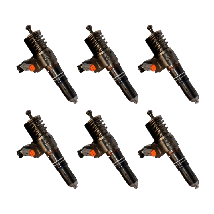 Tamerx Fuel Injector for Cummins N14 engines, OEM 3411760 (Set of 6), high-quality performance.