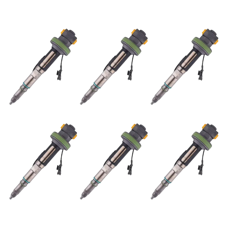 Tamerx Fuel Injector for Cummins QSK60 engines, OEM 2867148 (Set of 6), for 2013-2022 models, high-quality performance.