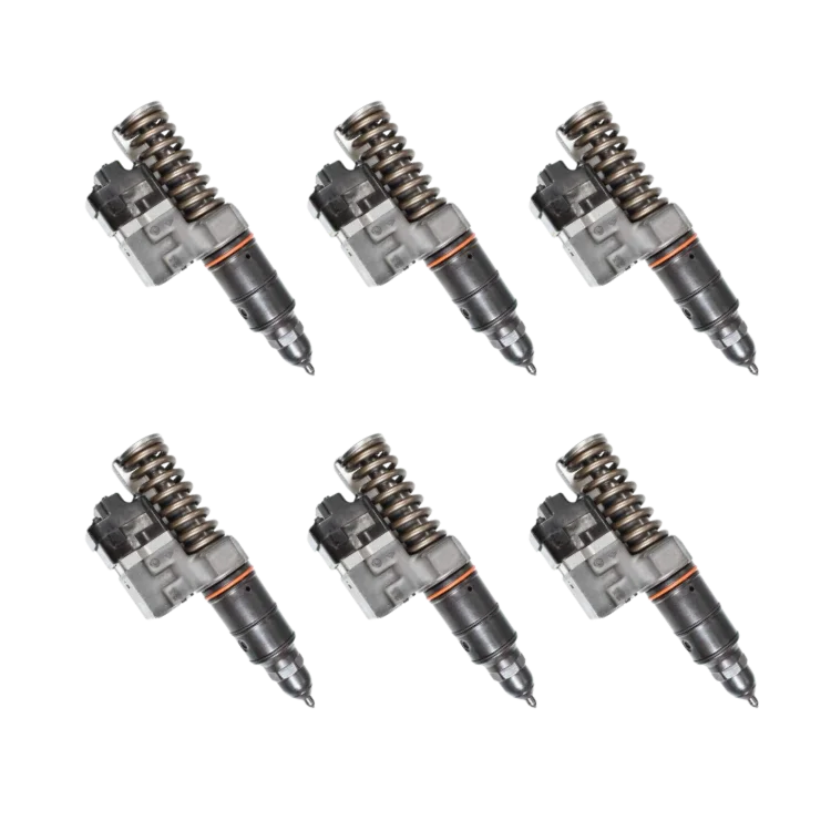 Tamerx Fuel Injector for Detroit 12.7L engines, OEM 5235605 (Set of 6), designed for 1994–1996 models