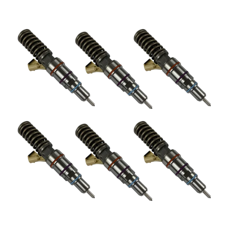 Tamerx Fuel Injector for Detroit 14.0L engines, OEM R414703003 ( Set of 6 ), high-quality performance.