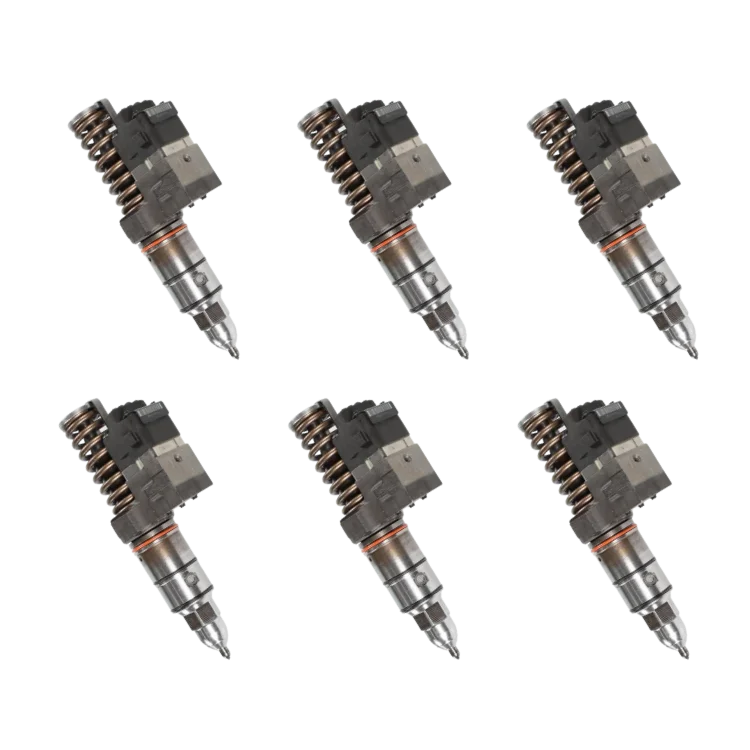 Tamerx Fuel Injector for Detroit 50 Series, 60 Series engines, OEM 5236978 (Set of 6), high-quality performance.