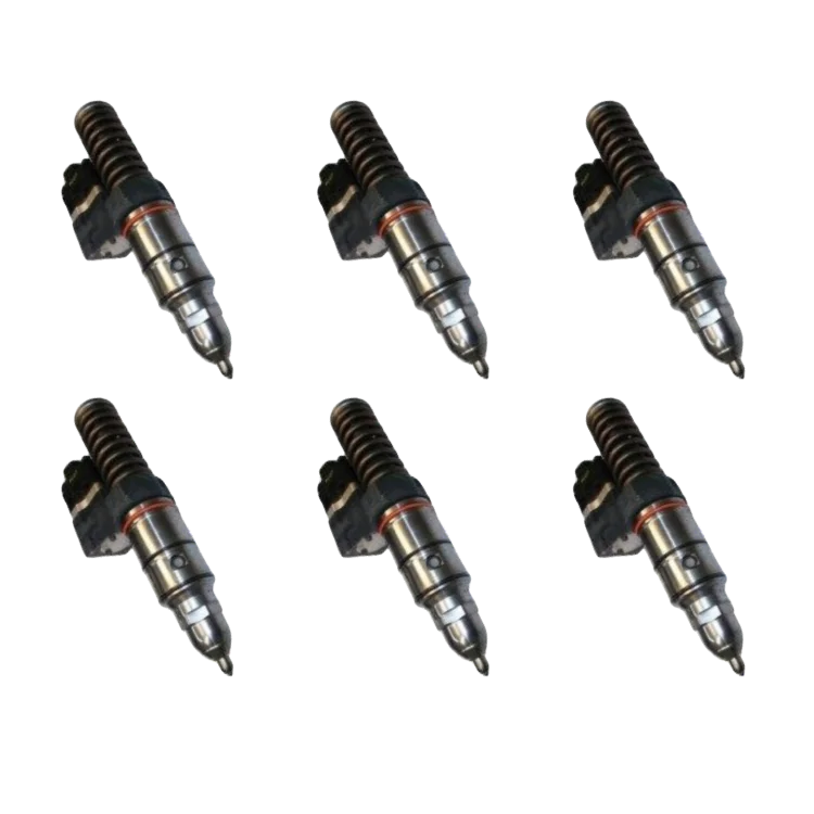 TamerX Fuel Injector for Detroit 60 Series, 12.7L engines, OEM 5235575 (Set of 6), designed for 1994-1998 models.