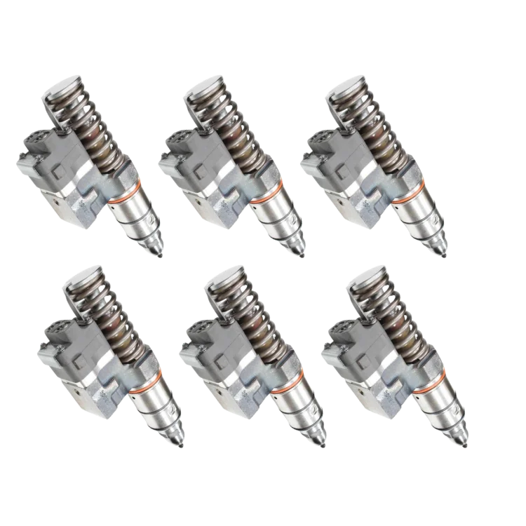 Tamerx Fuel Injector for Detroit 60 Series, 12.7L engines, OEM 5237099 (Set of 6), high-quality performance.