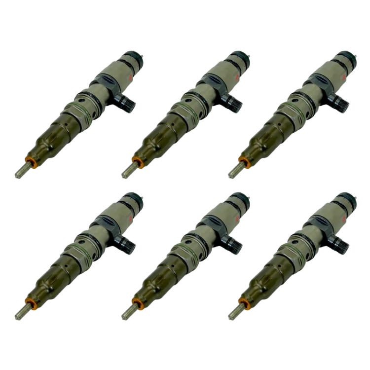 Tamerx Fuel Injector for Detroit DD13 engines, OEM DDE/RA4710701387S Set of 6, for 2015-2018 models, high-quality performance
