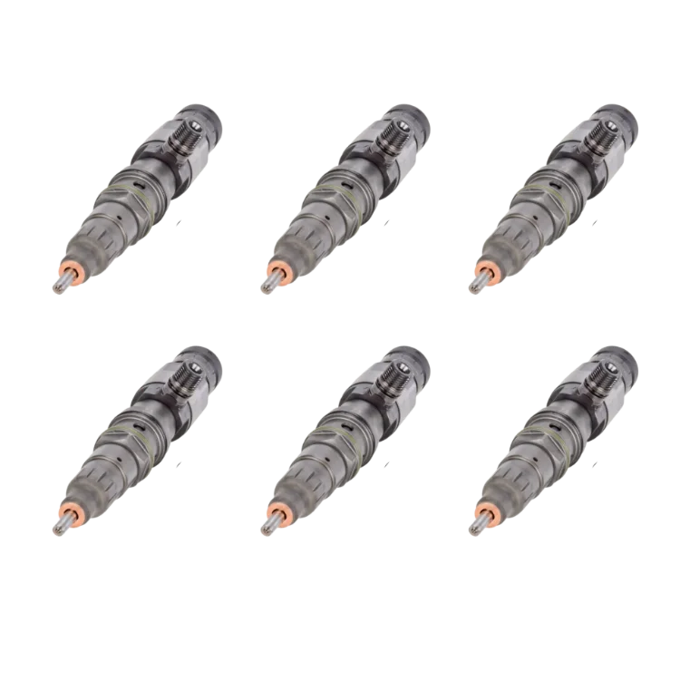 Tamerx Fuel Injector for Detroit DD13 engines, OEM DDE/RA4600701287S Set of 6, for 2018-2021 models, high-quality performance