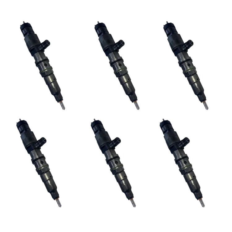 Tamerx Fuel Injector for Detroit DD15, DD16, OEM RA4600701087 Set of 6, for 2008-2014 models, high-quality performance.
