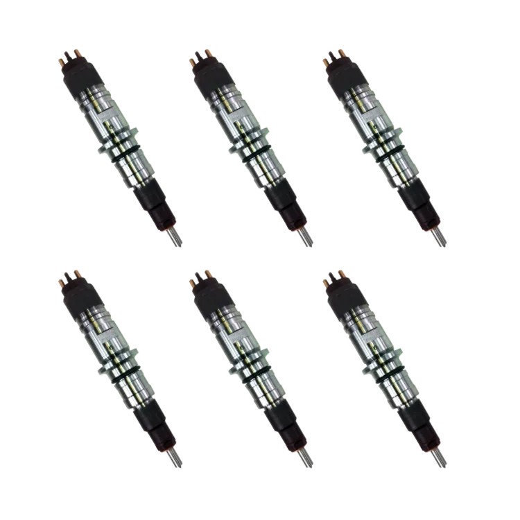 Tamerx Fuel Injector Set (6) for Dodge Ram Cummins 6.7L, OEM 5253221NX, for 2008-2010 models, high-quality performance.