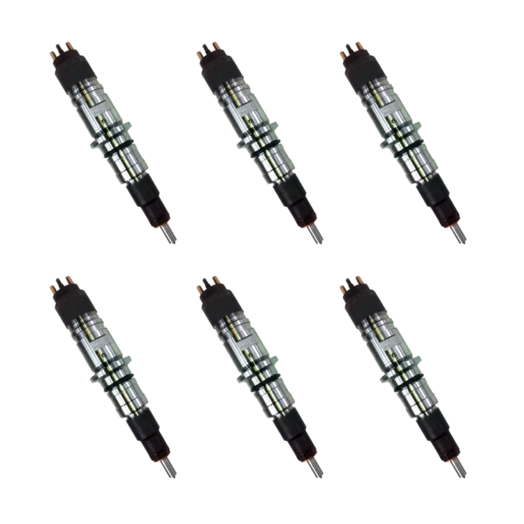 Tamerx Fuel Injector for Dodge Ram Cummins 6.7L engines, OEM 0 445 120 342 (Set of 6), designed for 2013-2018 models.