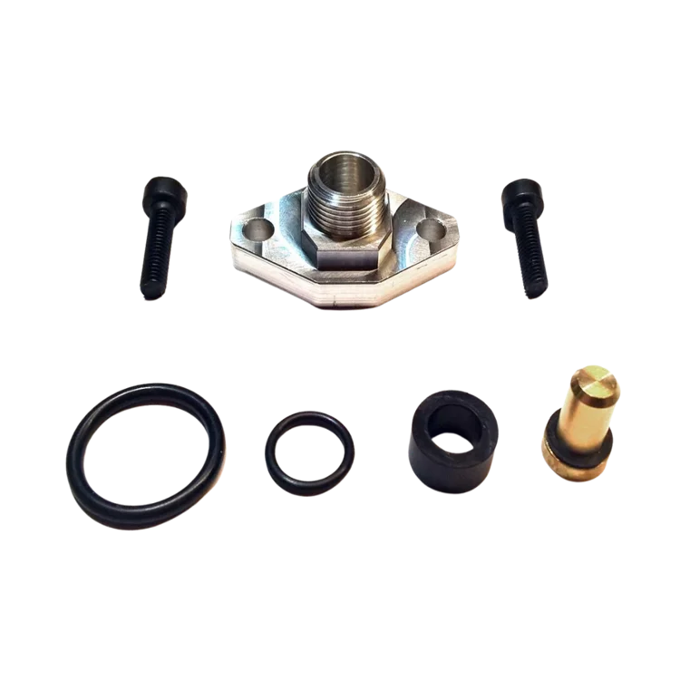 Tamerx Billet Aluminum Fuel Pressure Regulator for Ford Powerstroke 7.3L 1998-2003, OEM CM5016, high-quality performance.