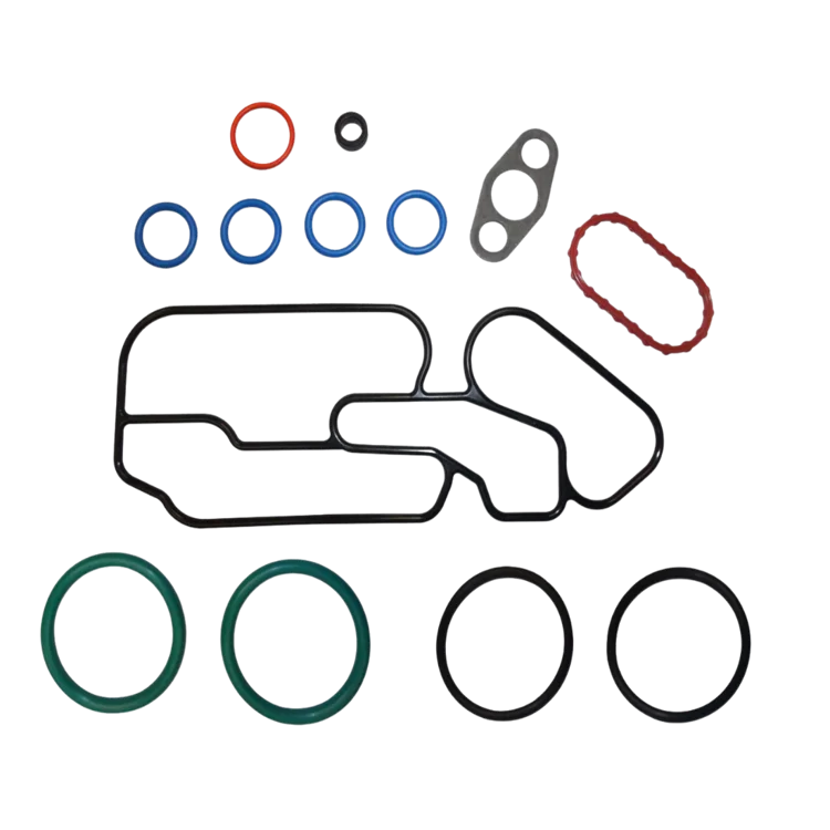 Tamerx Engine Oil Cooler Gasket for International Navistar DT466 1996-2003, OEM 1815904C2, high-quality performance.