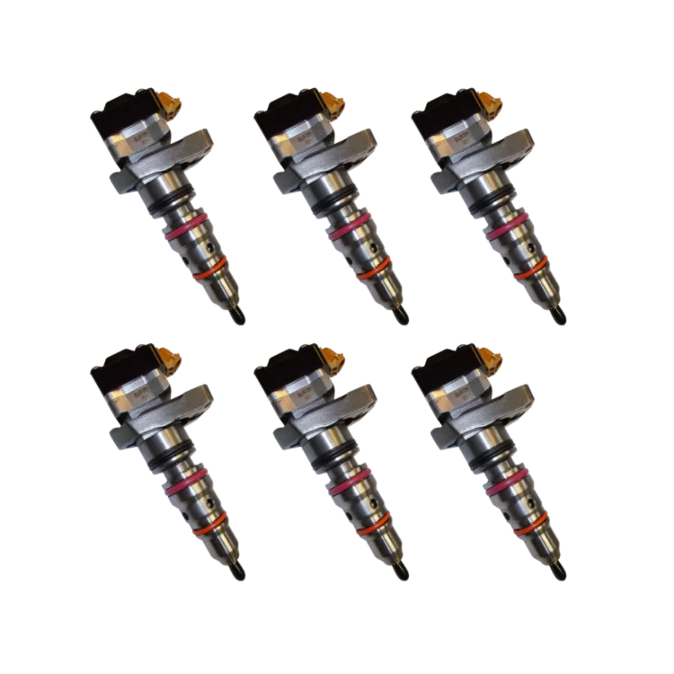TamerX Fuel Injector for International Navistar DT466E engines, OEM 1824739C1 (Set of 6), designed for 1995-1997 models