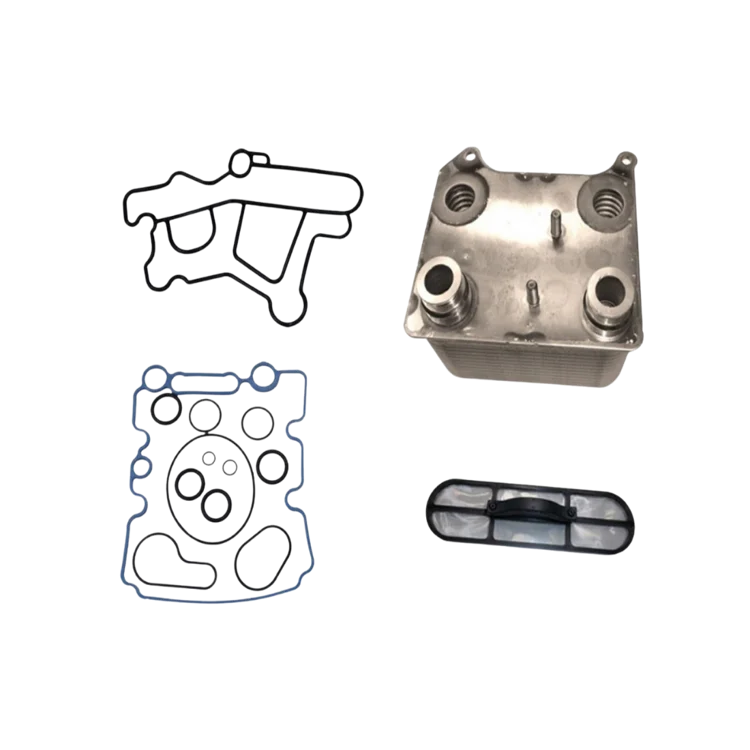 Tamerx International Navistar VT365 Engine Oil Cooler OEM 3C3Z-6A642-CA, for 2003-2010 models, high-quality performance.