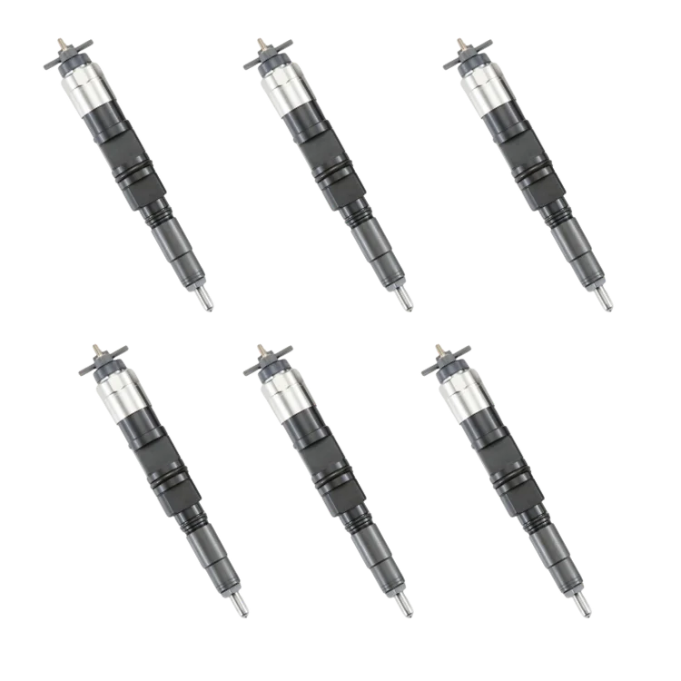Tamerx Fuel Injector for John Deere 4.5L, 6.8L engines, OEM RE545562 (Set of 6), high-quality performance.