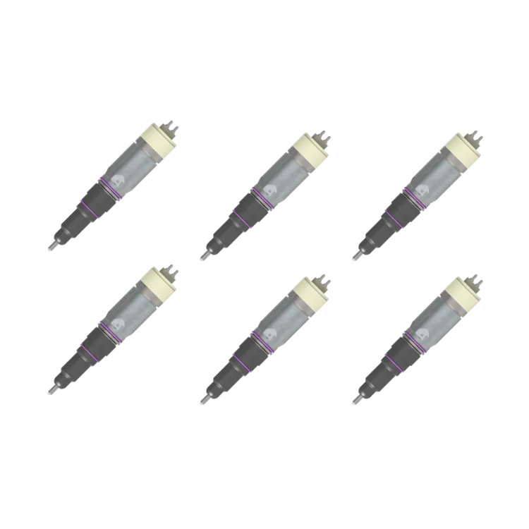 Tamerx Fuel Injector for John Deere QSX15, X15 engines, OEM REC557942300 (Set of 6), high-quality performance.