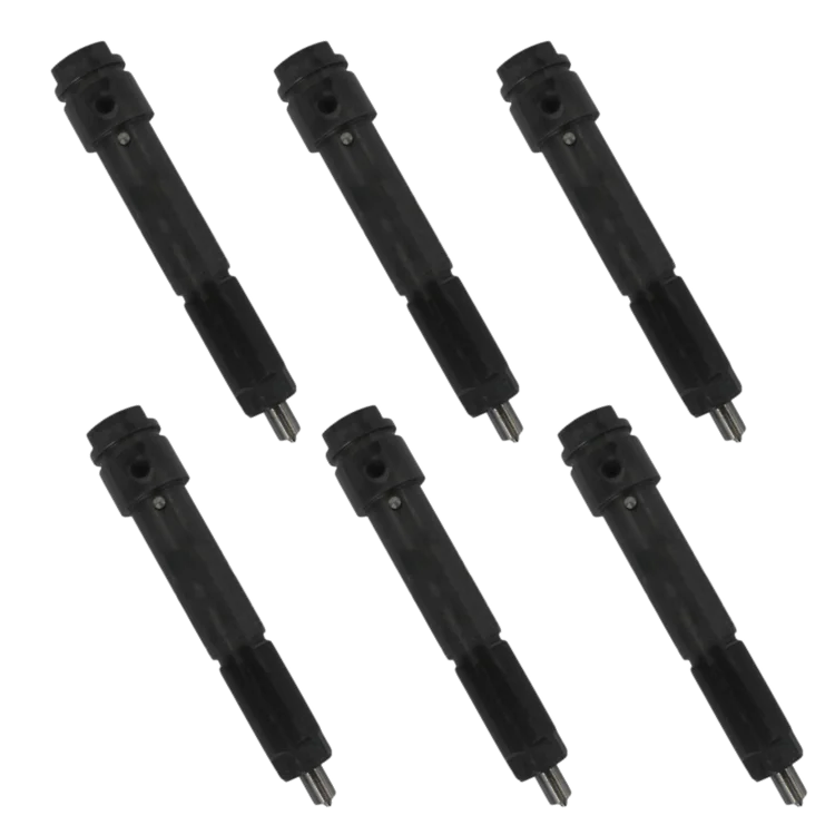 Tamerx Fuel Injector for Mack E-TECH engines, OEM 736GB420MX Set of 6, for 1998-2002 models, high-quality performance.