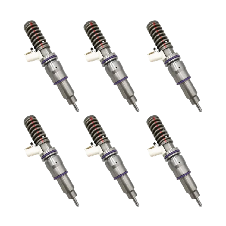 Tamerx Fuel Injector for Volvo D12 engines, OEM 85022626 (Set of 6), designed for 2003-2007 models, high-quality performance.
