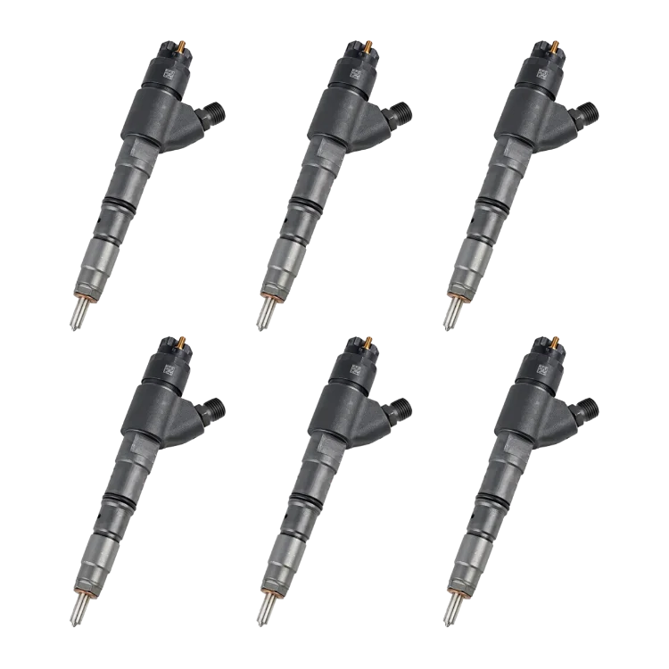 Tamerx Fuel Injector for Volvo Industrial D6E engines, OEM 902079683 Set of 6, high-quality output.