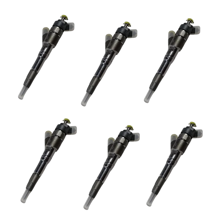 Tamerx Fuel Injector for Volvo Penta D4, D6 engines, OEM 3801295 (Set of 6), for 2010-2020 models, high-quality performance.