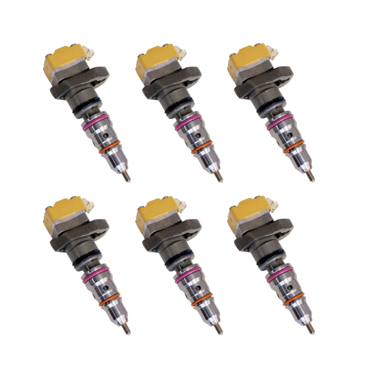 TamerX Fuel Injector for Caterpillar 3126 engines, OEM 0R9350 (Set of 6), designed for 1995-2003 models