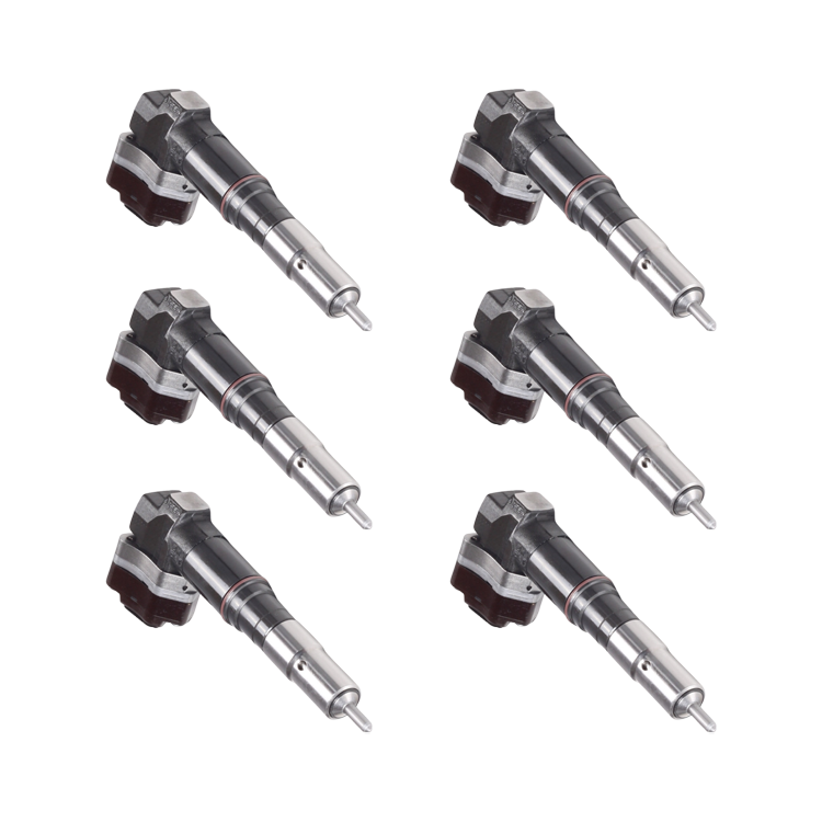 Tamerx Fuel Injector for Caterpillar 3412, 3408 engines, OEM 10R1265 Set of 6, high-quality performance.