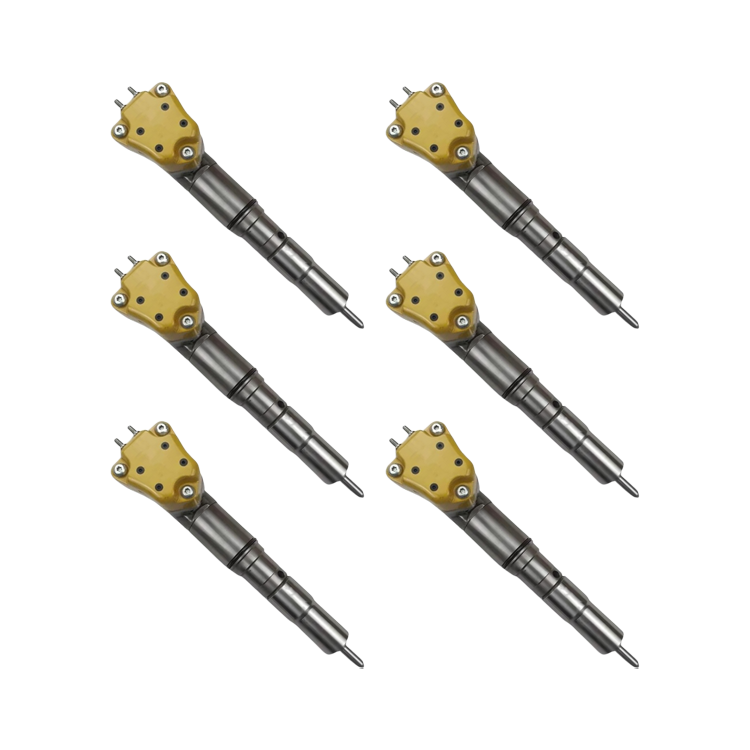 Tamerx Fuel Injector for Caterpillar 3412, 3408 engines, OEM 20R0758 Set of 6, high-quality performance.