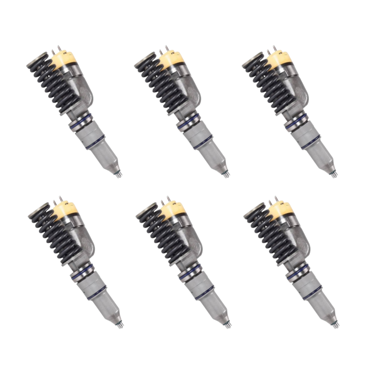 Tamerx Fuel Injector Set for Caterpillar C11 and C13 engines, OEM 10R2977, high-quality performance.