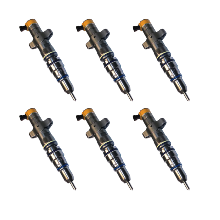 TamerX Fuel Injector for Caterpillar C9 engines, OEM 10R7224 (Set of 6), designed for 2004-2009 models