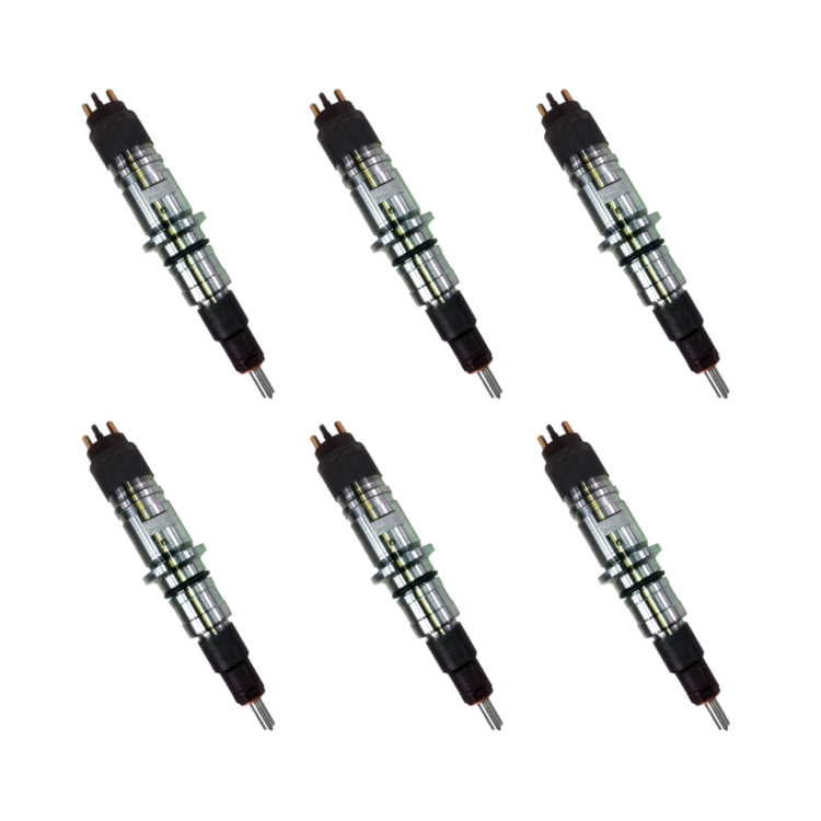 Tamerx Fuel Injector for Cummins ISB engines, OEM 2856255 (Set of 6), designed for high-quality performance.