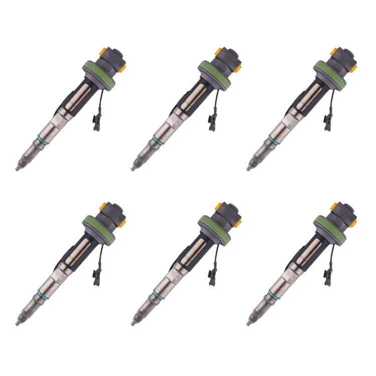 Tamerx Fuel Injector for Cummins QSK60 engines, OEM 2867148 (Set of 6), for 2013-2022 models, high-quality performance.
