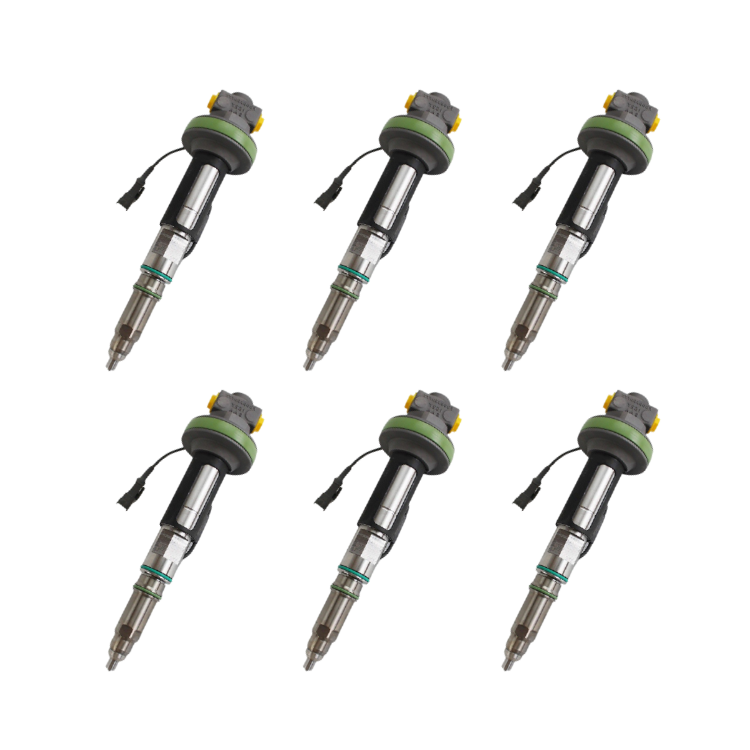 Tamerx Fuel Injector for Cummins QSK engines, OEM 2881089 Set of 6, designed for 2008-2021 models, high-quality performance.