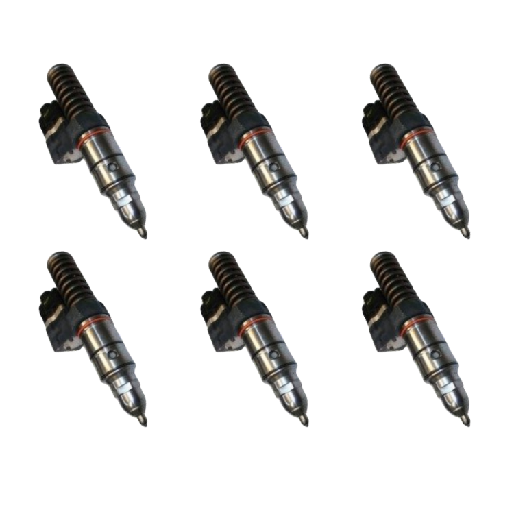 TamerX Fuel Injector for Detroit 60 Series, 11.1L engines, OEM 5235580 (Set of 6), designed for 1994-1998 models