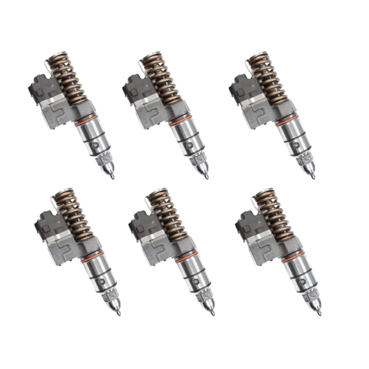 Tamerx Fuel Injector for Detroit 60 Series, 12.7L engines, OEM 5234785 (Set of 6), high-quality performance.