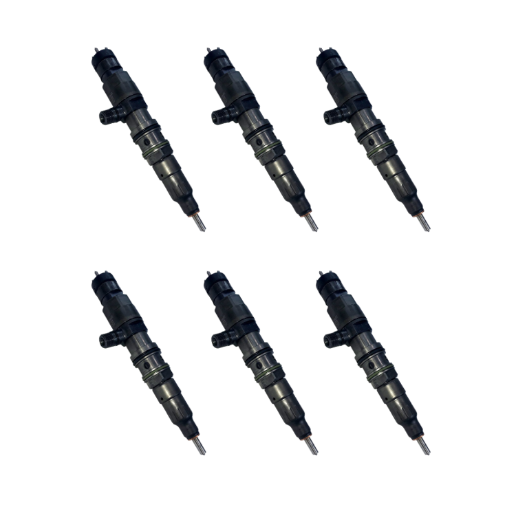Tamerx Fuel Injector for Detroit DD13 engines, OEM DDE/RA4600701187 (Set of 6), designed for 2010–2015 models