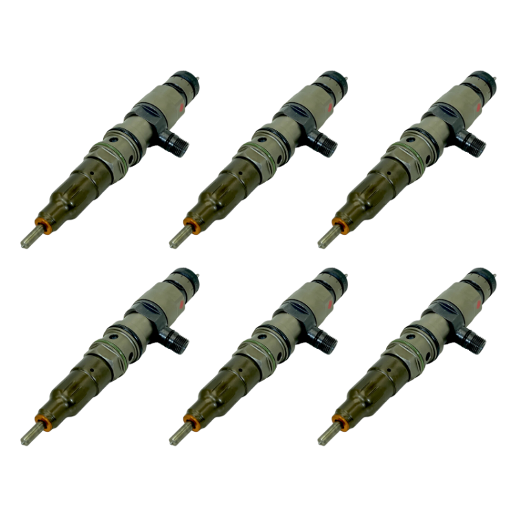 Tamerx Fuel Injector for Detroit DD13 engines, OEM DDE/RA4710701387S Set of 6, for 2015-2018 models, high-quality performance