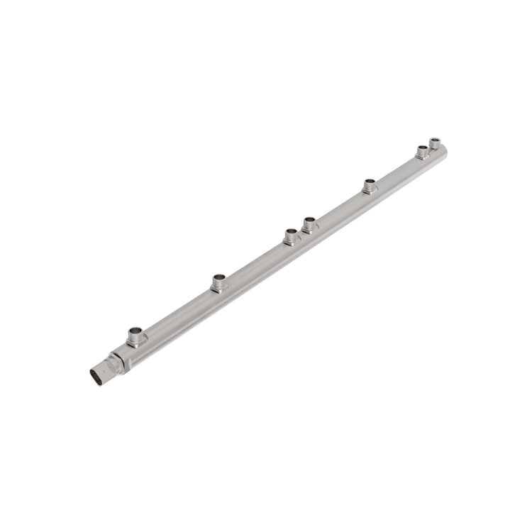 Tamerx High Pressure Fuel Rail for Detroit DD13 engines, OEM A4710780745, designed for 2016–2021 models.