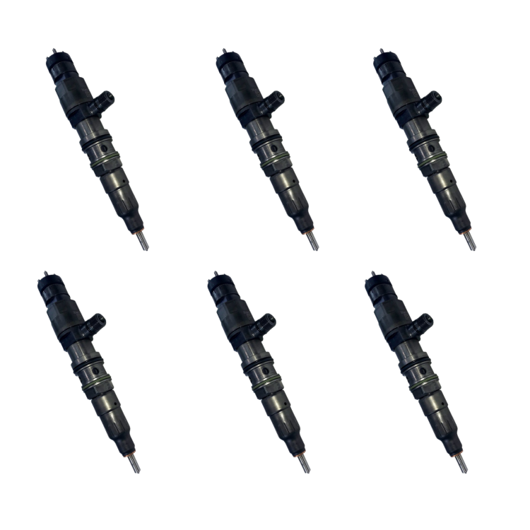 Tamerx Fuel Injector for Detroit DD15, DD16, OEM RA4600701087 Set of 6, for 2008-2014 models, high-quality performance.