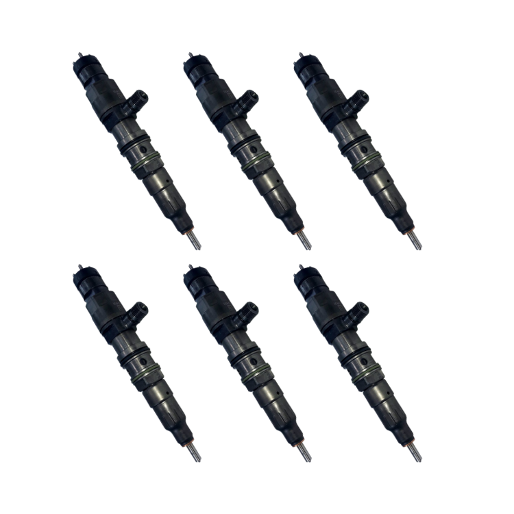 Tamerx Fuel Injector for Detroit DD15 engines, OEM 4600701087 (Set of 6), designed for 2008-2014 models