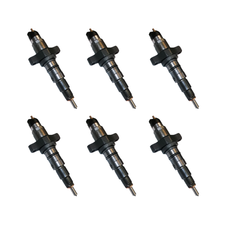 Tamerx Fuel Injector Set (6) for Dodge Ram Cummins 5.9L, OEM R5135790AD, for 2005-2007 models, high-quality performance.