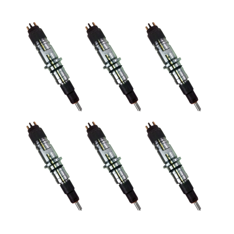 Tamerx Fuel Injector Set (6) for Dodge Ram Cummins 6.7L, OEM 5253221NX, for 2008-2010 models, high-quality performance.