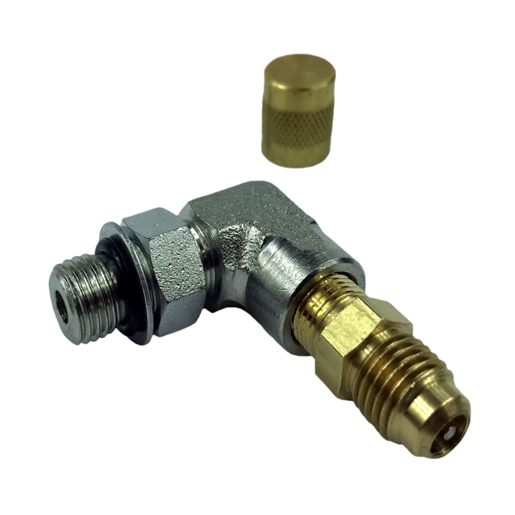  Tamerx Fuel Pressure Test Port for Ford Powerstroke 7.3L engines, designed for 1994-2003 models, high-quality performance.