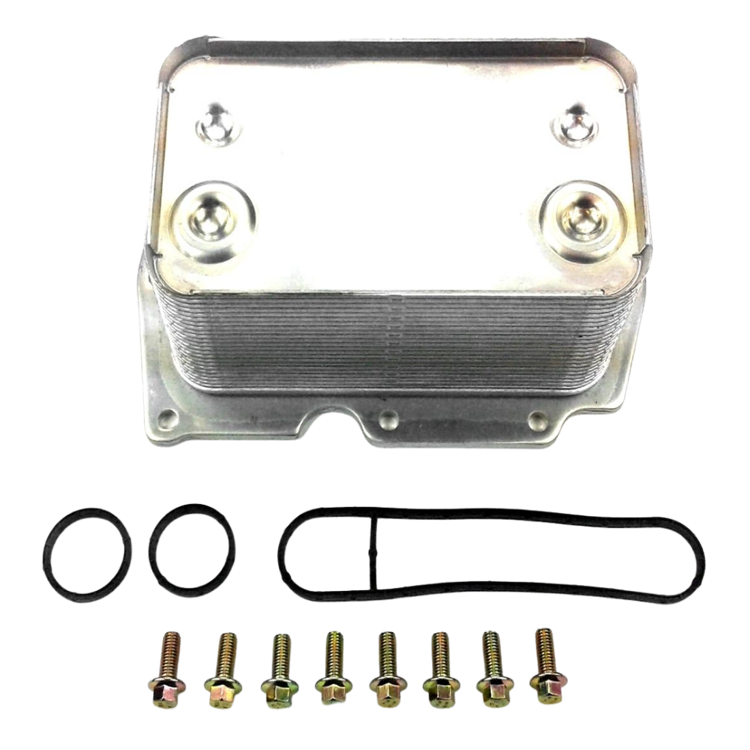 Tamerx Engine Oil Cooler for International Navistar DT466 engines, OEM 1842418C3, designed for 2004-2010 models.