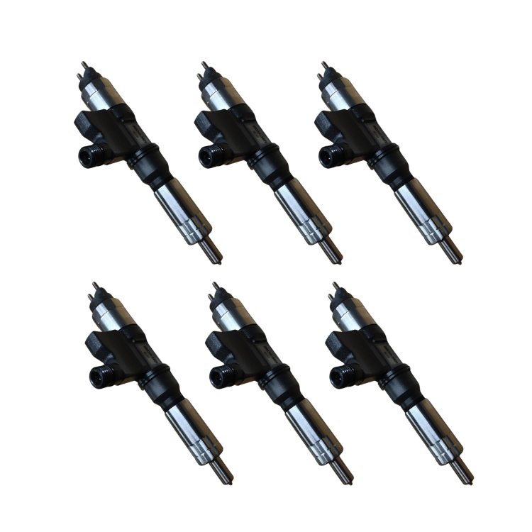 TamerX Fuel Injector for Isuzu 6HK1 engines, OEM 8982843930 (Set of 6), high-quality performance.