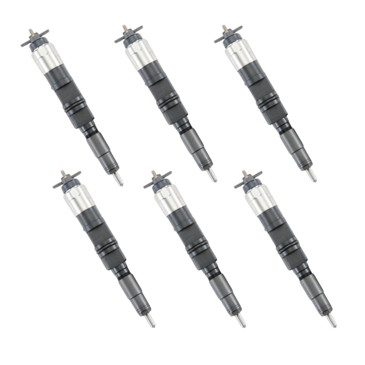 Tamerx Fuel Injector for John Deere 4.5L, 6.8L engines, OEM RE534111 Set of 6, high-quality performance.