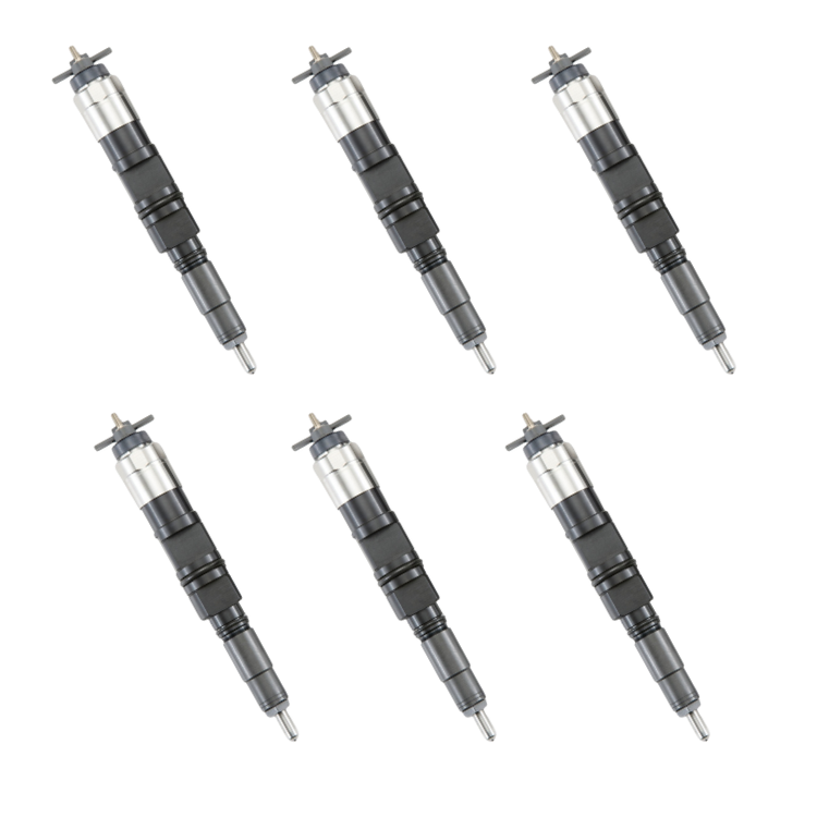 Tamerx Fuel Injector for John Deere 4.5L, 6.8L engines, OEM RE545562 (Set of 6), high-quality performance.