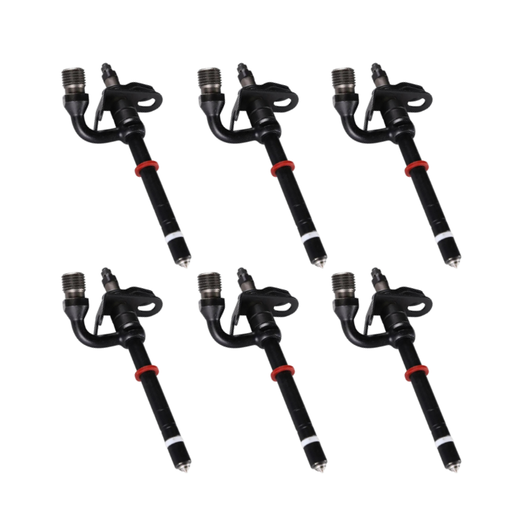 Tamerx Fuel Injector for John Deere 4045H, 6068H, and 6068T, OEM RE519730 (Set of 6), 2005-2009, high-quality performance.